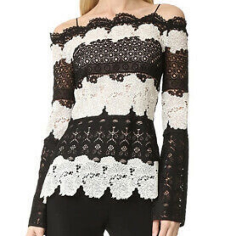 Yigal Azrouel Crochet Blouse